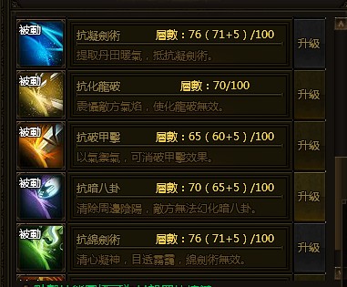 秦美人之主流技能